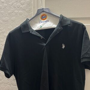 U.S. Polo Assn. Black Polo Shirt